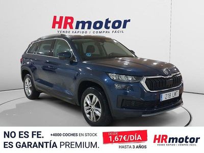 Usado Skoda Kodiaq Ambition 150 CV (110 kW) 2022 Azul SUV