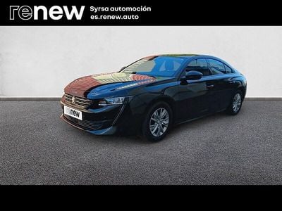 Usado Peugeot 508 Active 130 CV (95 kW) 2022 Negro Berlina