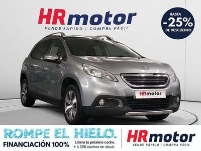 Usado Peugeot 2008 Style 82 CV (60 kW) 2016 Gris SUV