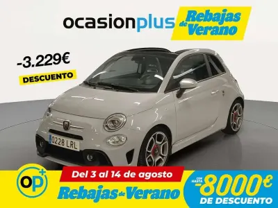 Usado Abarth 595C Turismo 165 CV (121 kW) 2021 Gris Descapotable