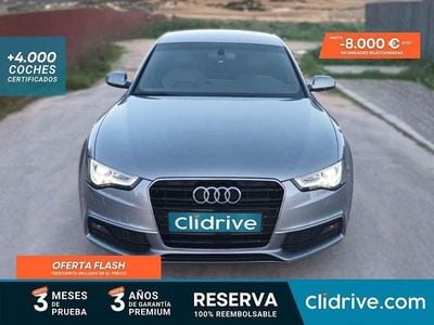 Usado Audi A5 Sportback Premium 143 CV (105 kW) 2015 Gris Utilitario