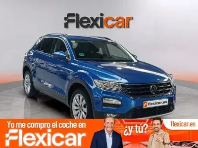 Usado VW T-Roc Advance 115 CV (84 kW) 2020 Azul SUV