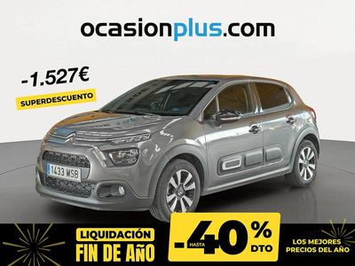 Gris Usado 2024 Citroën C3 PureTech Berlina | 13.500 € (Precio justo)