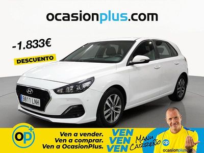 Usado Hyundai i30 120 CV (88 kW) 2021 Blanco