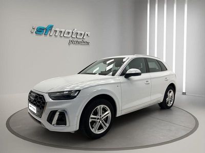 Blanco Usado 2021 Audi Q5 S-Line SUV | 35.900 € (Precio justo)