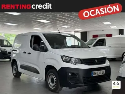 Usado Peugeot Partner Premium 98 CV (72 kW) 2022 Blanco Monovolumen