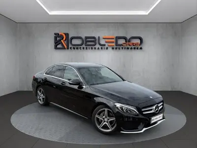 Usado Mercedes C220 170 CV (125 kW) 2017 Negro Berlina