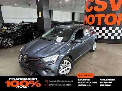 Usado Renault Clio V Business 101 CV (74 kW) 2022 Gris Utilitario