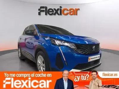 Usado Peugeot 3008 Active 130 CV (95 kW) 2022 Azul SUV