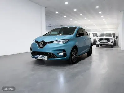Usado Renault Zoe Iconic 50 kW (69 CV) 2023 Azul Utilitario