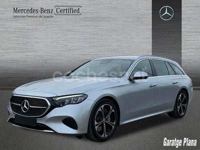 Gris / plata Usado 2024 Mercedes E300 Familiar | 55.500 € (Precio justo)
