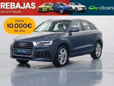 Usado Audi Q3 Sport 150 CV (110 kW) 2018 Gris / plata SUV