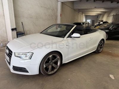 Usado Audi A5 Cabriolet S-Line 190 CV (139 kW) 2015 Blanco Descapotable