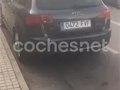 Käytetty Audi A3 Ambiente 140 HP (102 kW) 2007 Musta Viistoperä