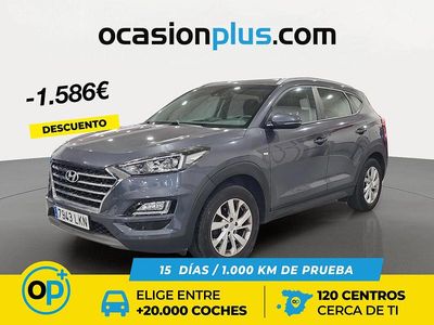 Gris Usado 2020 Hyundai Tucson SUV | 17.450 € (Precio justo)