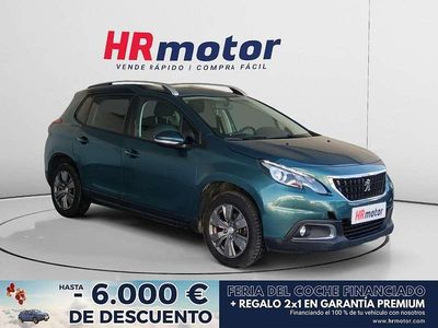 Usado Peugeot 2008 Style 83 CV (61 kW) 2015 Verde SUV