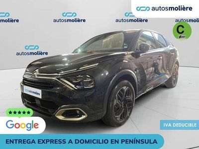 Usado Citroën C4 Feel 131 CV (96 kW) 2021 Negro Utilitario