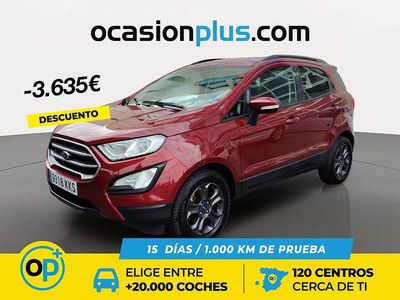 Usado Ford Ecosport Trend+ 100 CV (73 kW) 2018 Rojo SUV