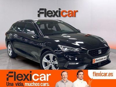 Usado Seat Leon FR 150 CV (110 kW) 2021 Negro
