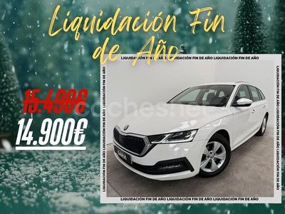 Blanco Usado 2021 Skoda Octavia Ambition Familiar | 14.900 € (Precio justo)