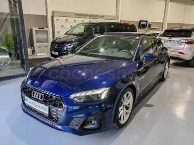 Usado Audi A5 Sportback S-Line 163 CV (119 kW) 2022 Azul Utilitario