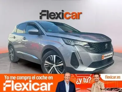 Usado Peugeot 3008 Allure 130 CV (95 kW) 2021 Gris SUV