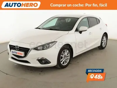 Usado Mazda 3 Style 120 CV (88 kW) 2016 Blanco Berlina