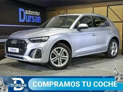 Usado Audi Q5 S-Line 204 CV (150 kW) 2022 Gris / plata SUV
