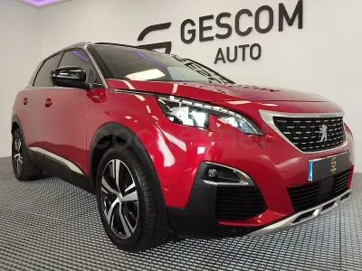 Usado Peugeot 3008 GT-line 120 CV (88 kW) 2017 Rojo SUV