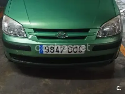 Usado Hyundai Getz GLS 82 CV (60 kW) 2004 Verde Utilitario