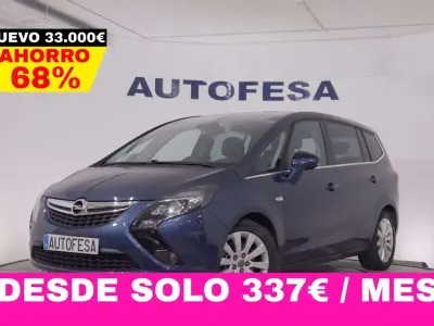 Usado Opel Zafira Excellence 170 CV (125 kW) 2015 Azul Monovolumen