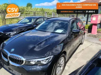 Usado BMW 320e 204 CV (150 kW) 2021 Negro Berlina