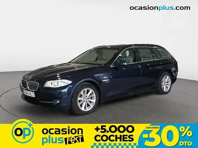 Usado BMW 525 218 CV (160 kW) 2012 Azul Familiar