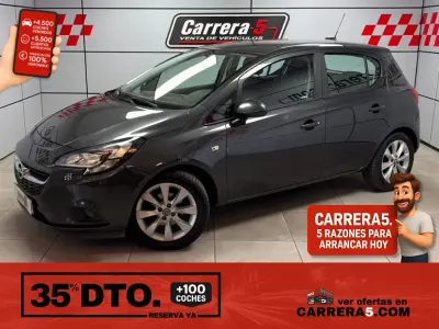 Usado Opel Corsa Selective 90 CV (66 kW) 2017 Negro Utilitario