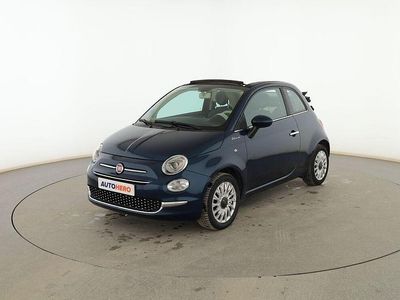 Usado Fiat 500C Dolcevita 70 CV (51 kW) 2021 Azul Descapotable