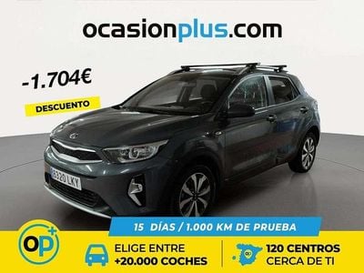 Usado Kia Stonic 101 CV (74 kW) 2020 Gris SUV