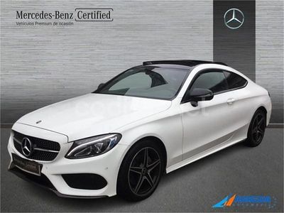 Usado Mercedes C220 170 CV (125 kW) 2017 Blanco Coupe