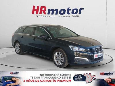 Usado Peugeot 508 Allure 165 CV (121 kW) 2017 Negro Familiar