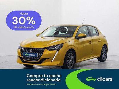 Usado Peugeot 208 Active 102 CV (75 kW) 2021 Amarillo Utilitario
