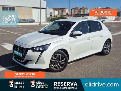 Usado Peugeot 208 Allure 101 CV (74 kW) 2020 Blanco Utilitario