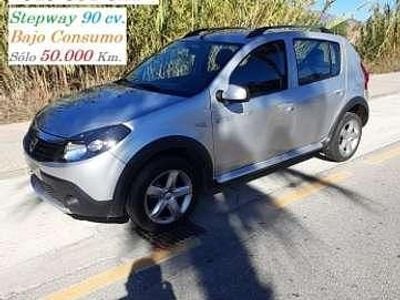 Usado Dacia Sandero Stepway 88 HP (64 kW) 2012 Cinzento Citadino