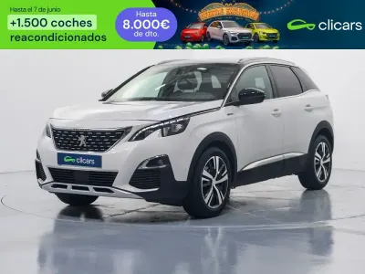 Usado Peugeot 3008 GT-line 130 CV (95 kW) 2019 Blanco SUV