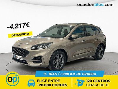 Gris Usado 2021 Ford Kuga ST-Line SUV | 14.540 € (Precio justo)