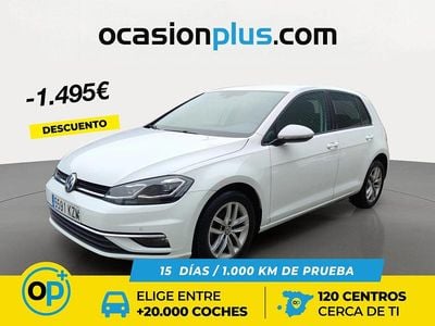Blanco Usado 2019 VW Golf VII Advance Utilitario | 16.450 € (Precio justo)