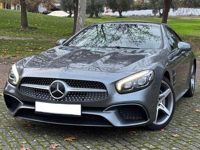 Usado Mercedes SL400 367 CV (269 kW) 2018 Gris Coupe