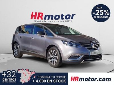 Usado Renault Espace Zen 160 CV (117 kW) 2017 Gris Monovolumen