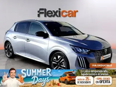 Usado Peugeot 208 Allure 100 CV (73 kW) 2024 Gris Utilitario