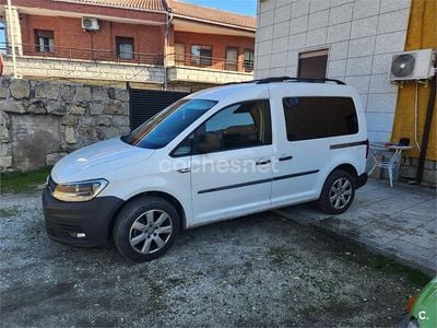 Usado VW Caddy Edition 110 CV (80 kW) 2019 Blanco Monovolumen