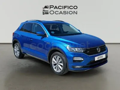 Usado VW T-Roc Advance 110 CV (80 kW) 2022 Azul SUV