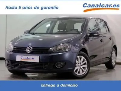 Usado VW Golf VI Advance 105 CV (77 kW) 2011 Azul Utilitario